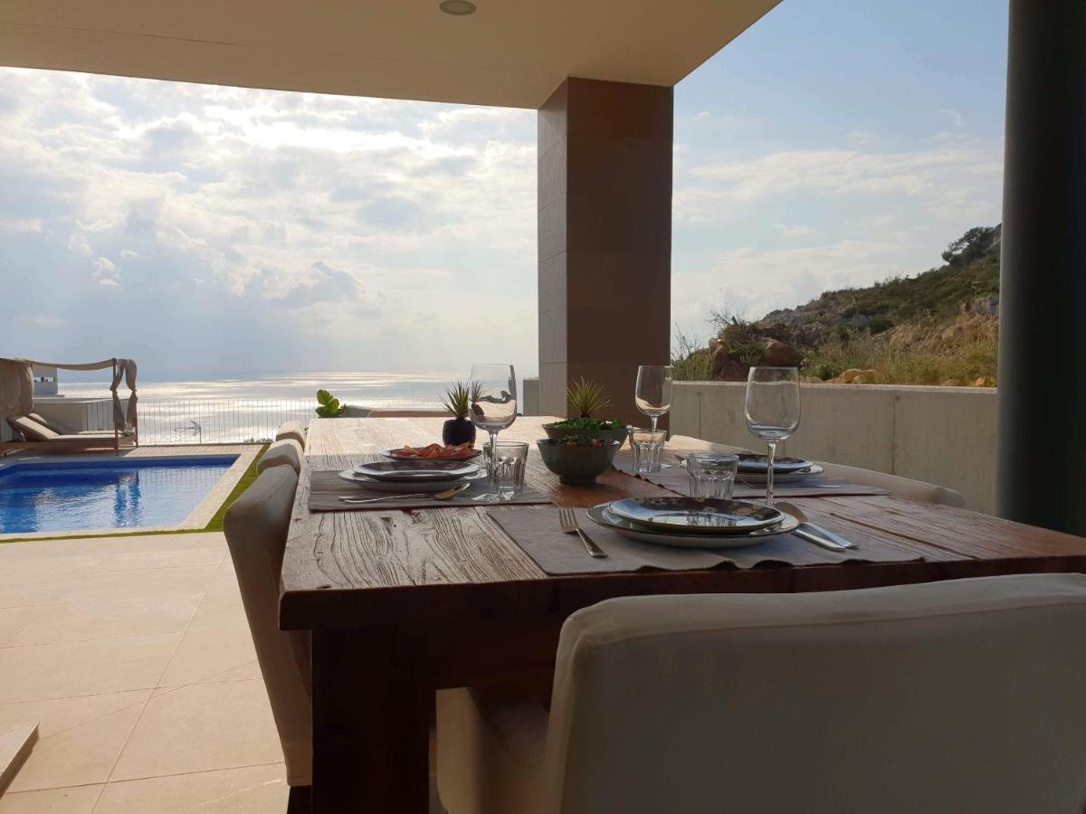 2260-Luxury Villa With Private Pool And Seaview Манилва Екстериор снимка